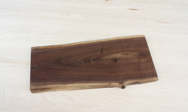 Ready to Ship Live Edge Black Walnut Charcuterie Board Slab 5